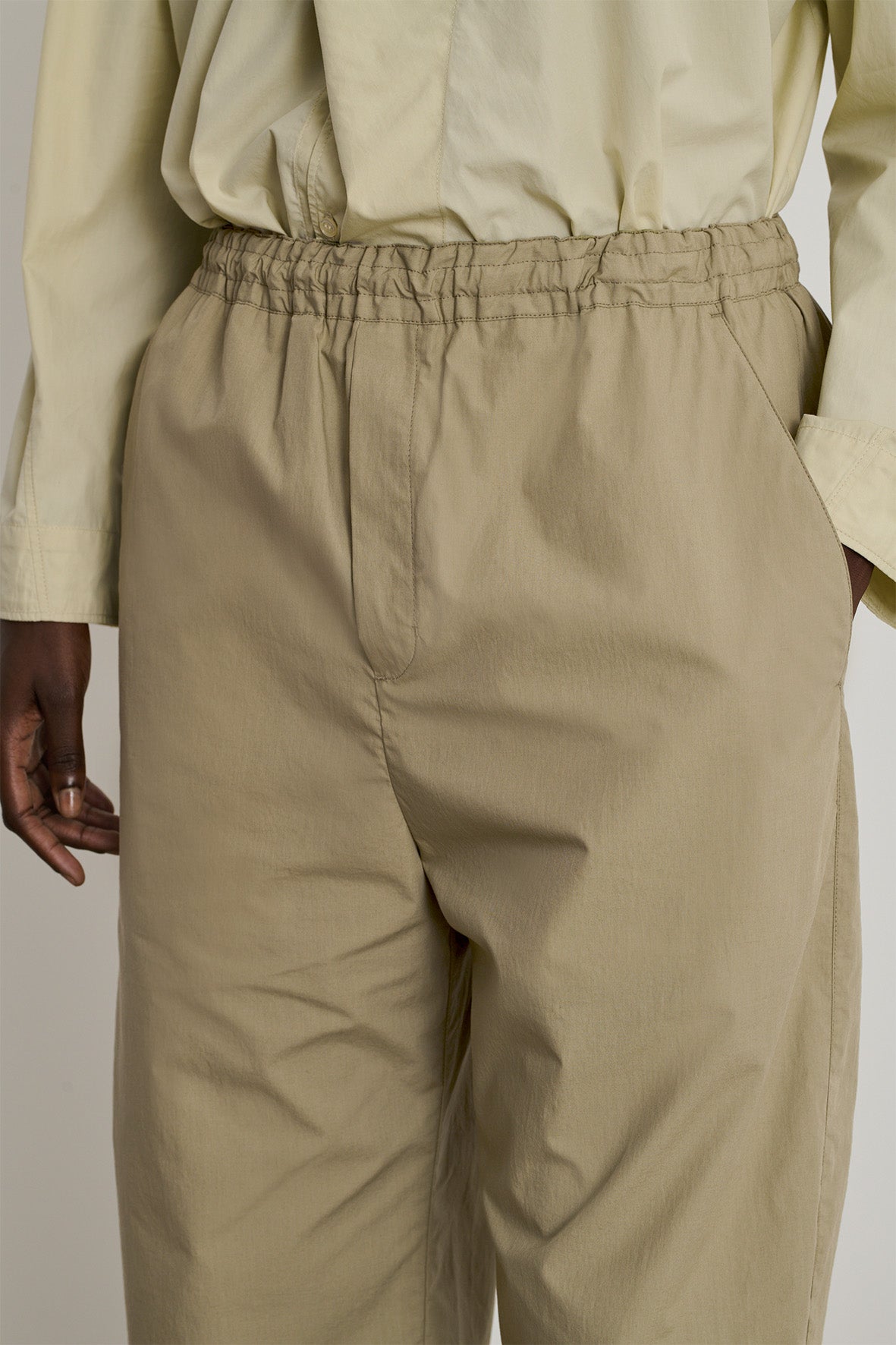 Pantalon Andreas - Argile - Coton - Femme vue 4